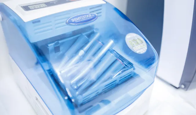 ハンドピース高温オイル消毒器